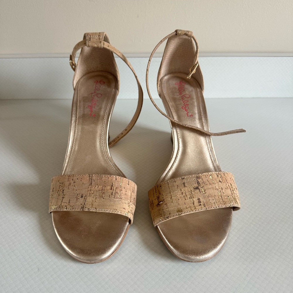 Lilly Pulitzer Cork Wedge